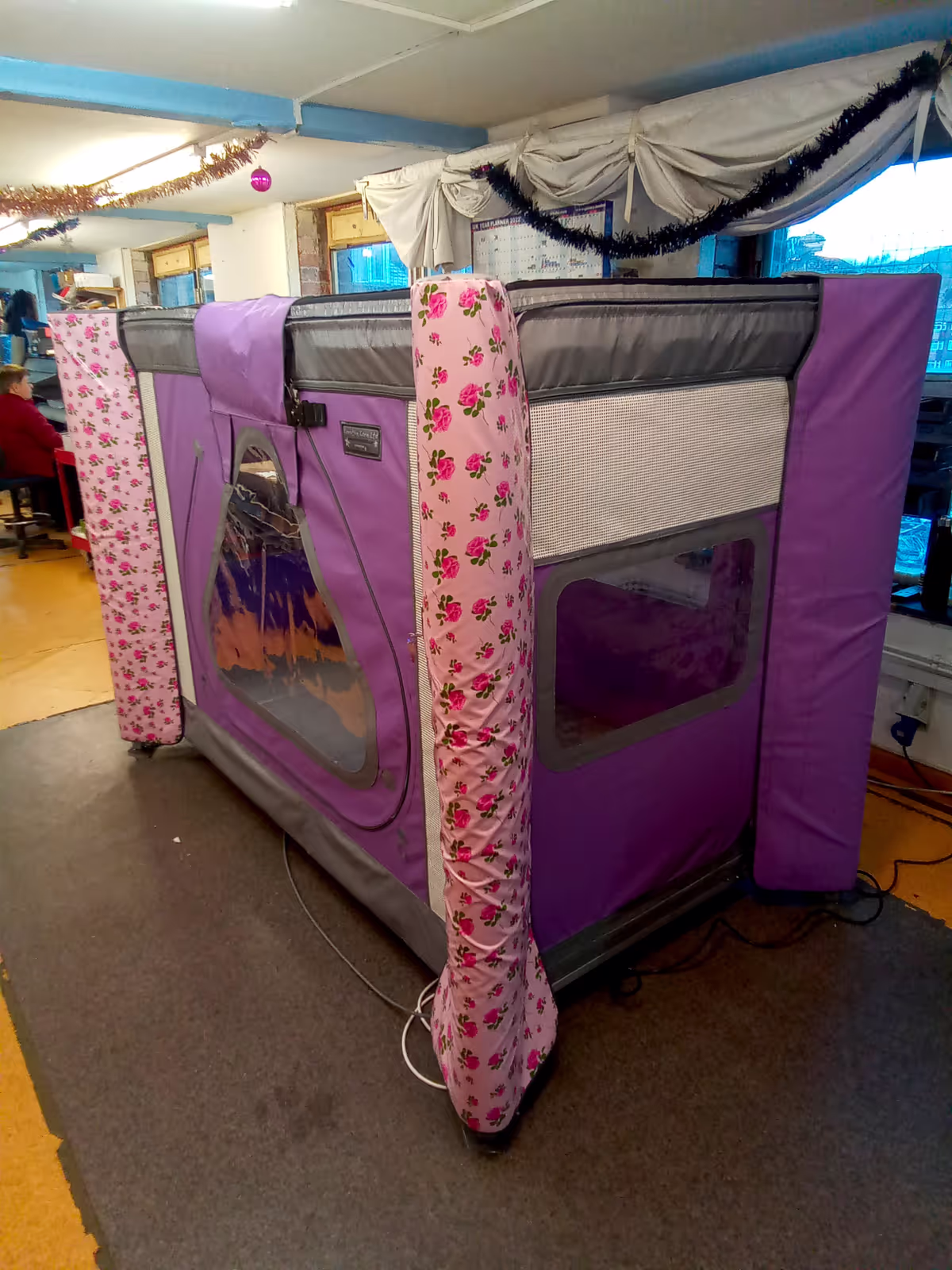 Pink with Roses Design