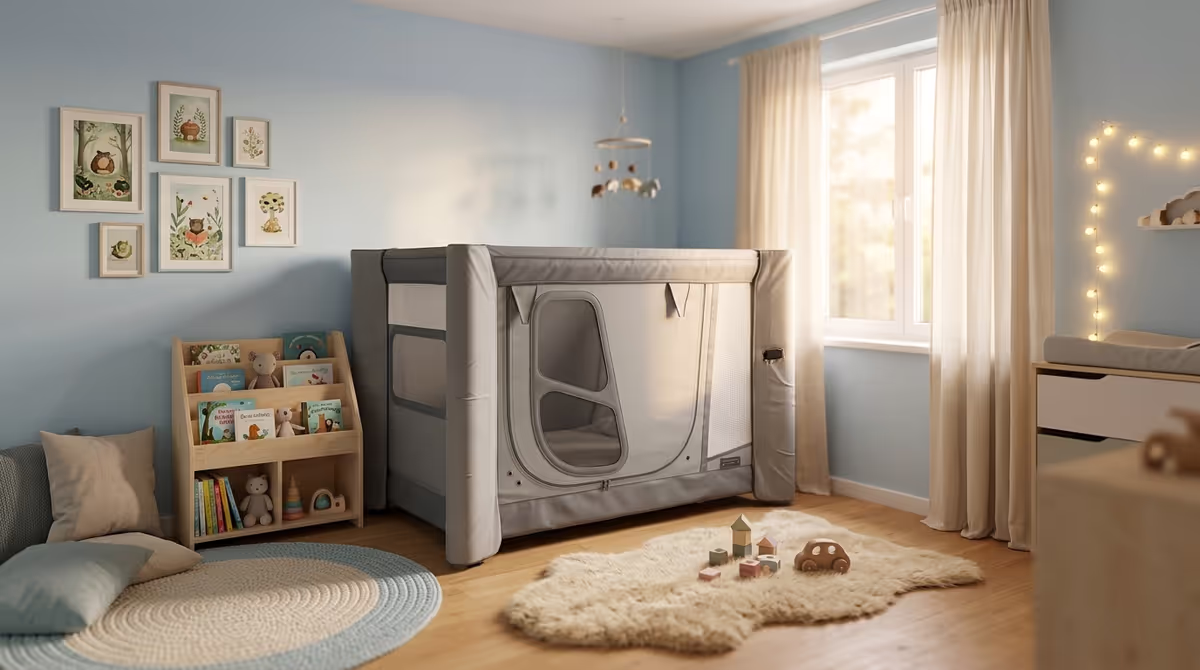 Safe and Sound Pod in neutral grey